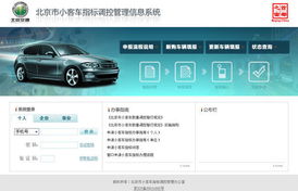 北京增加汽车指标