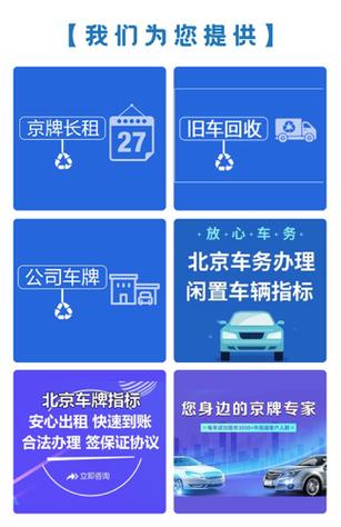 北京租车牌照出租多少钱？2023年到期后还能租吗？