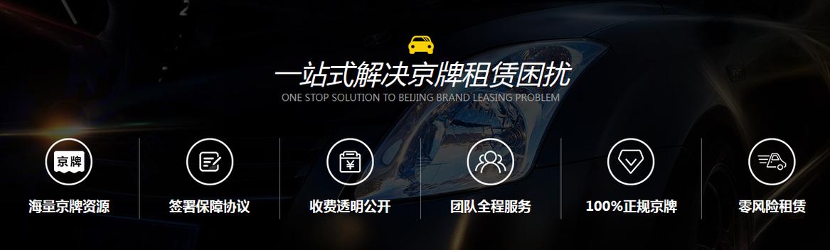 2023年北京租车牌租赁,京籍车指标怎么申请？